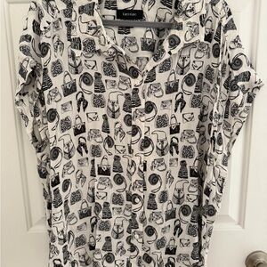 Karen Kane Button Up Women's Top